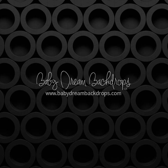 X Drop circle back charcoal