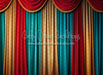 Circus Red Curtains Simple (JA)