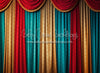 Circus Red Curtains Simple (JA)