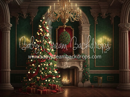 Classic Christmas Mantle (BD)