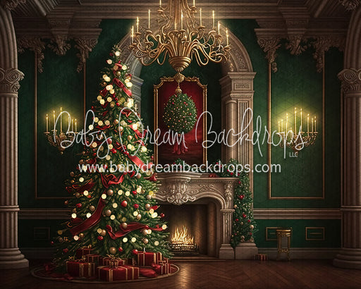 Classic Christmas Mantle (BD)