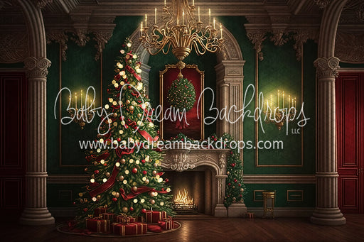 Classic Christmas Mantle (BD)