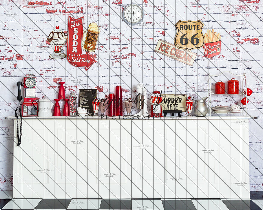 Classic Diner Counter (JG)