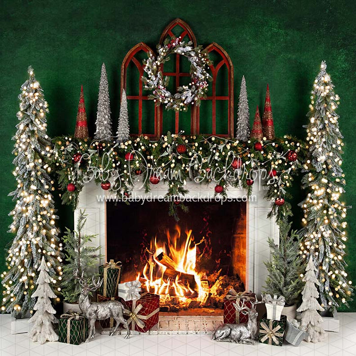 X Drop classic traditions mantel