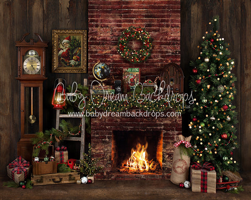 Claus Corner Cozy Living (1 Tree Extra Lights)