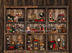 Claus Corner Toy Shelves