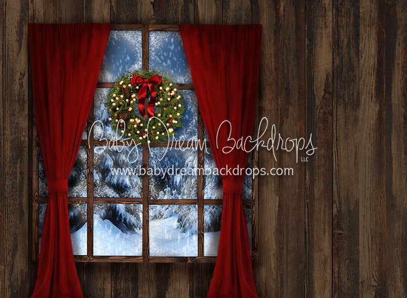 Claus Corner Window Left (Lights)