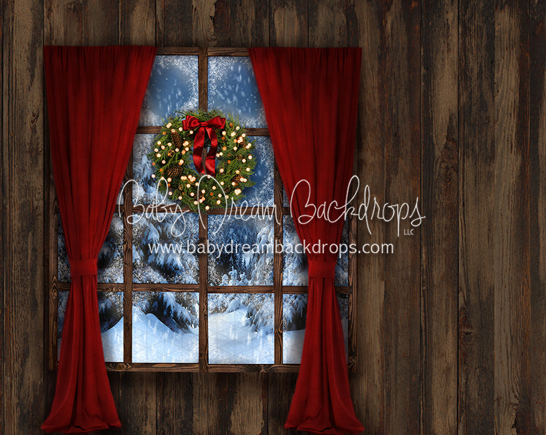 Claus Corner Window Left (Lights)