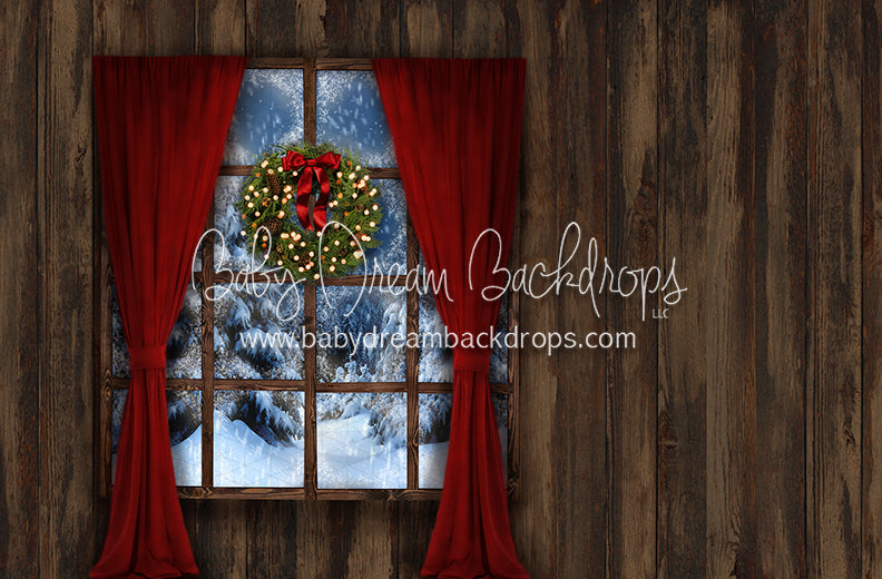 Claus Corner Window Left (Lights)