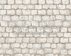 Cobblestone White Washed Floor Fabric Drop