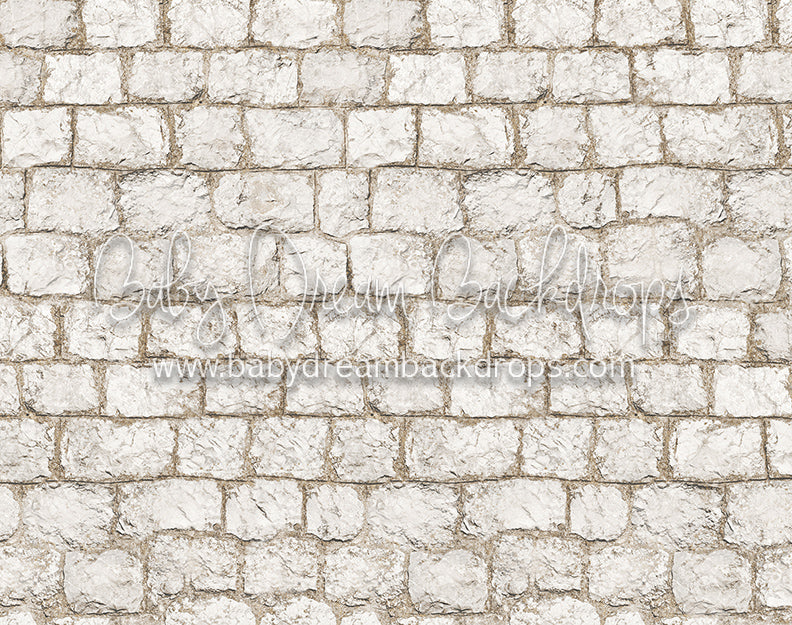 Cobblestone White Washed Floor