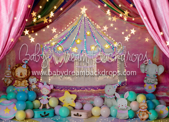 Neon Paint Party (CC) – Baby Dream Backdrops