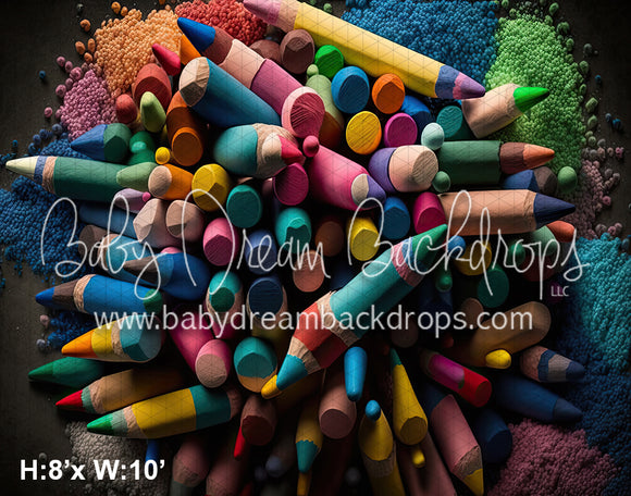 Color Pencil Pile (SM) 