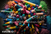 Color Pencil Pile (SM) 