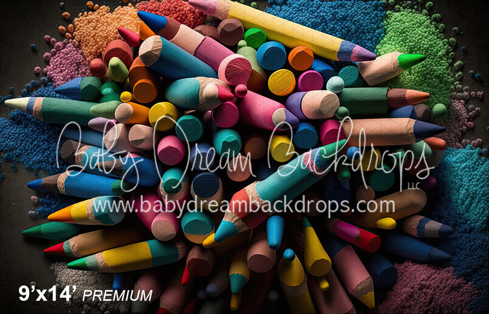 Color Pencil Pile (SM) 