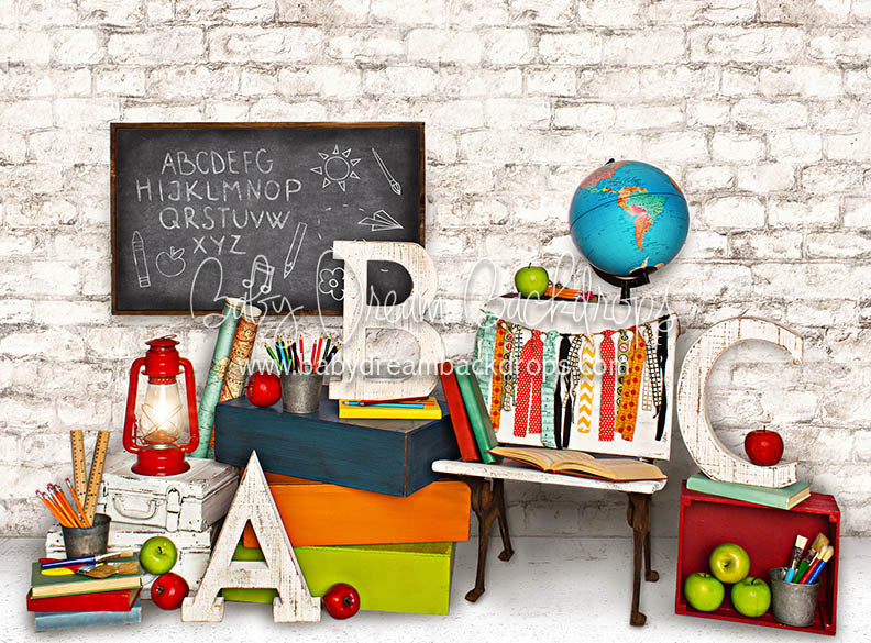 Color in Class Chalkboard - 6x8 - JA  