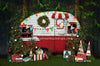 Colorful Christmas Camper