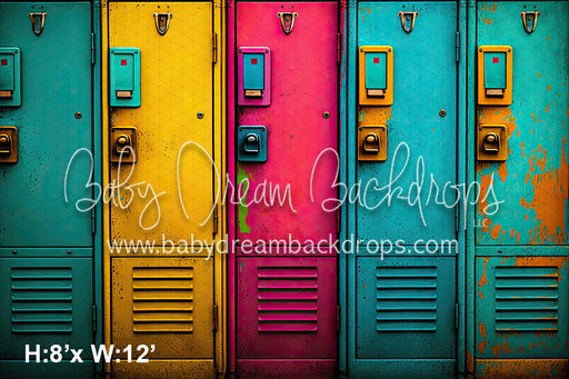 Colorful Lockers (SM) 