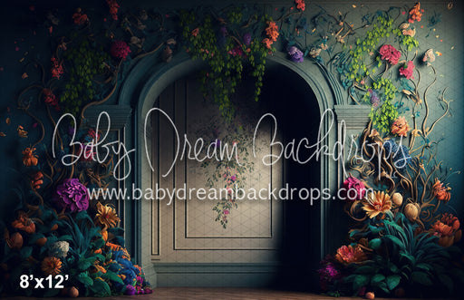 Colorful Summer Floral Wall (MD)