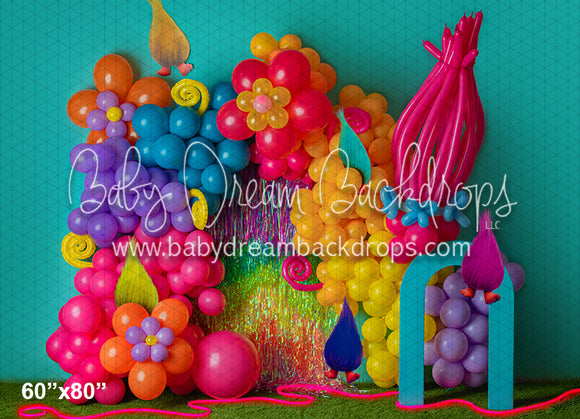 Colorful elf balloons (WH)