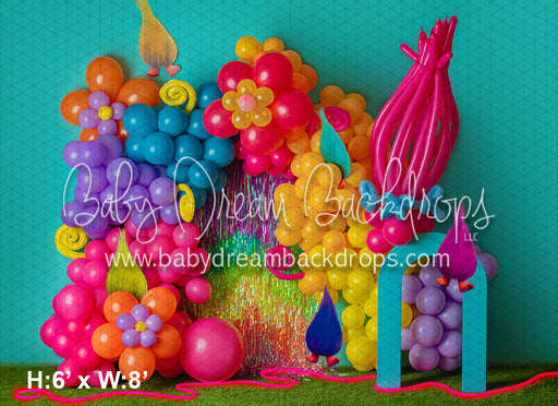 Colorful elf balloons (WH)