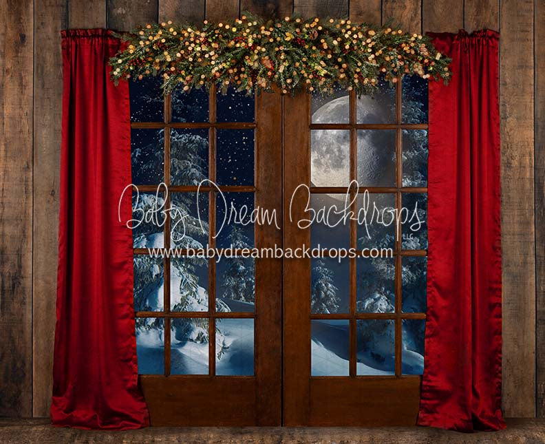 Comfort and Joy Lights Moonlit View