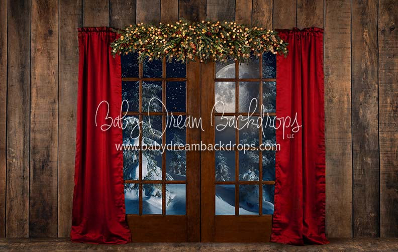 Comfort and Joy Lights Moonlit View