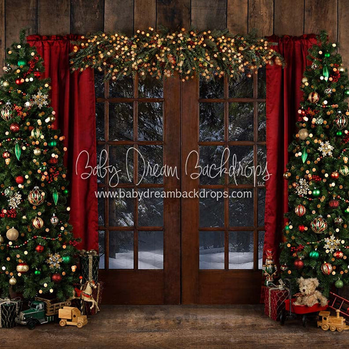 X Drop comfort and joy view lights two trees