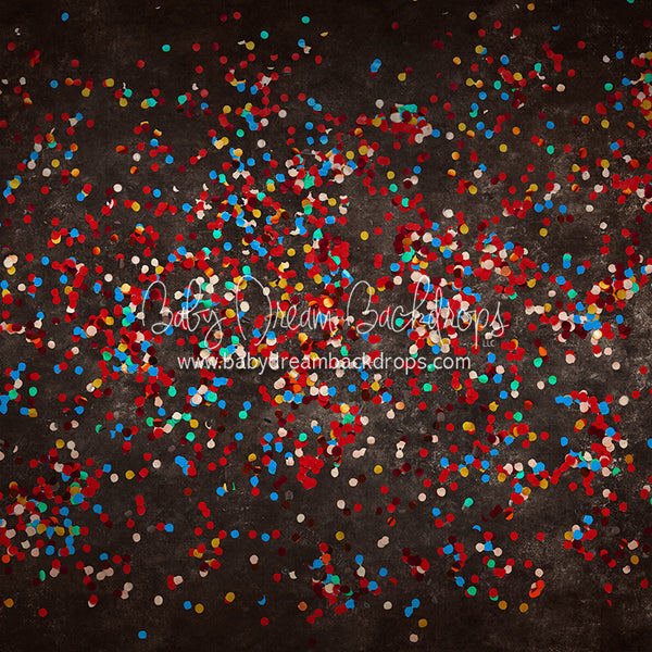 X Drop Confetti Best Birthday Texture (JA)