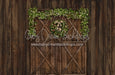 Cottage Christmas Barn Doors (Lights)