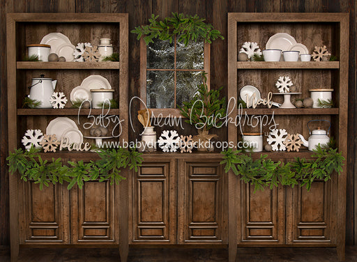 Cottage Christmas Kitchen