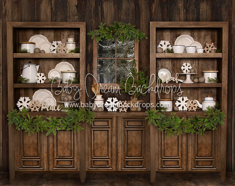 Cottage Christmas Kitchen