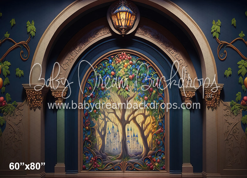 Cottage Princess Painted Ballroom Wall (MD)