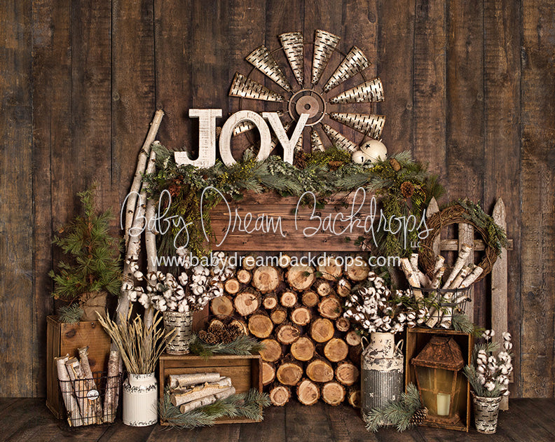 X Drop cotton and pines