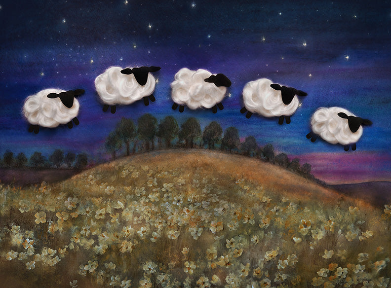 Counting Sheep - 60Hx80W -SS  