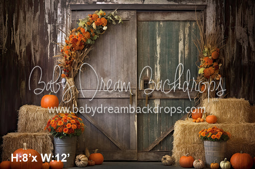 Country Barn Door Fall 3 (SM)