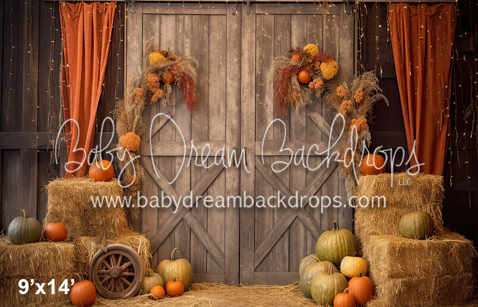 Country Barn Door Fall 5 (SM)