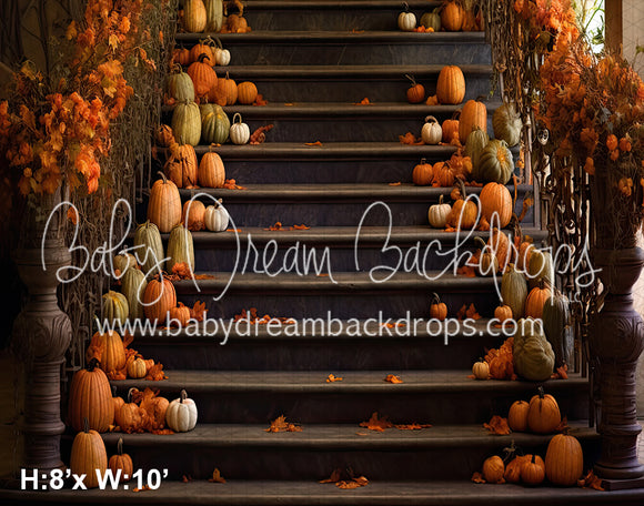 Country Chic Autumn Stairs (SM)