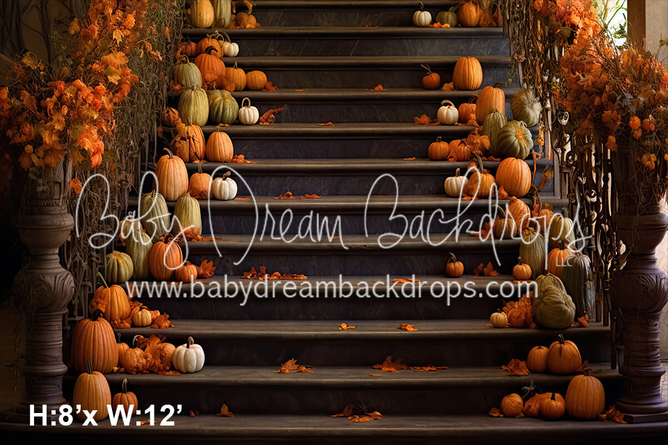 Country Chic Autumn Stairs (SM)