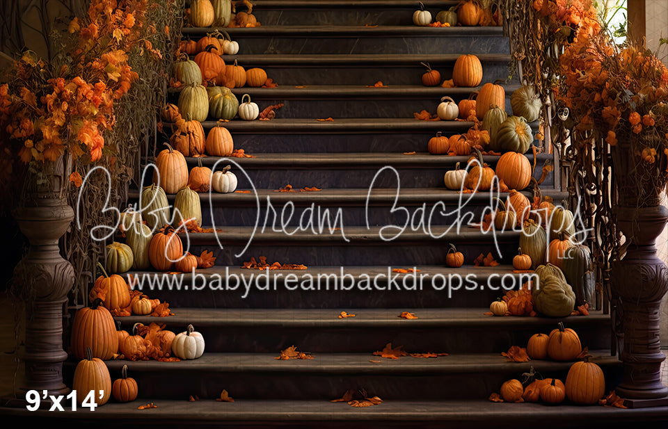 Country Chic Autumn Stairs (SM)