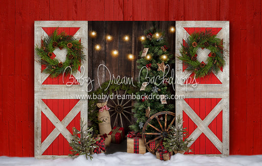 Country Christmas Barn