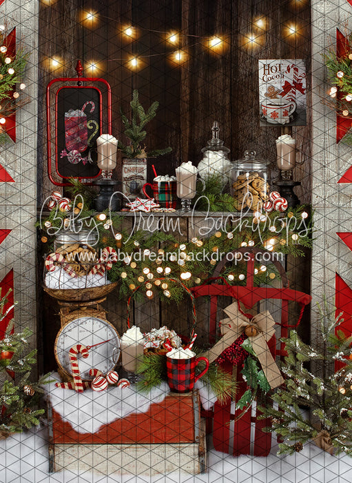 Country Christmas Cocoa Extra Lights