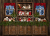 Country Christmas Kitchen (Claus Corner Window) 