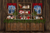 Country Christmas Kitchen (Claus Corner Window) 