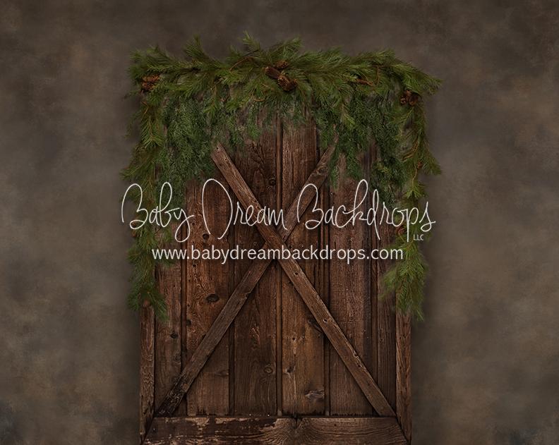 Country Yuletide Door