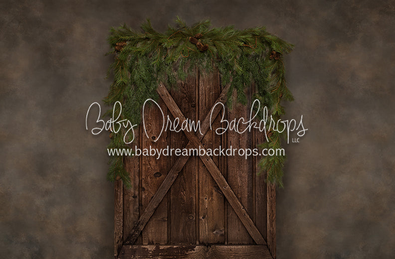 Country Yuletide Door