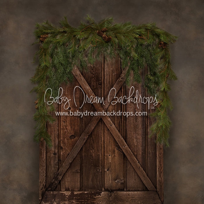 Country Yuletide Door