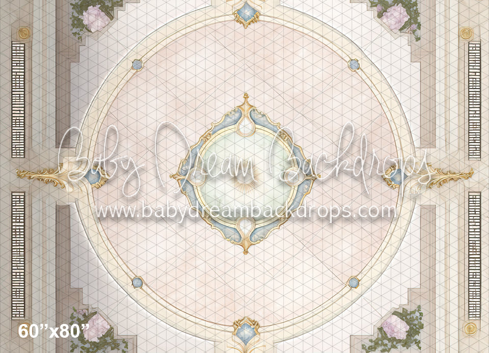 Courtyard Ballroom Floor Fabric Drop (MD)