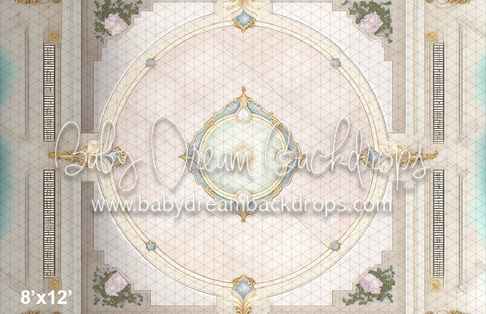 Courtyard Ballroom Floor Fabric Drop (MD)