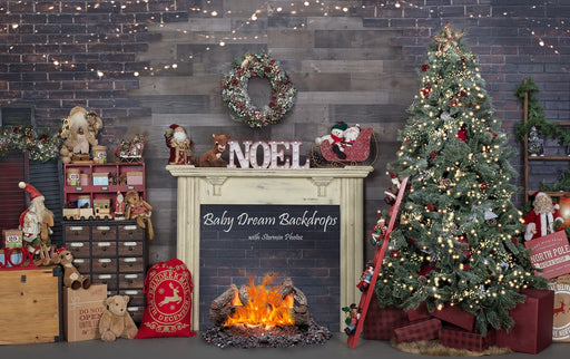 Cozy Christmas Fire Lights